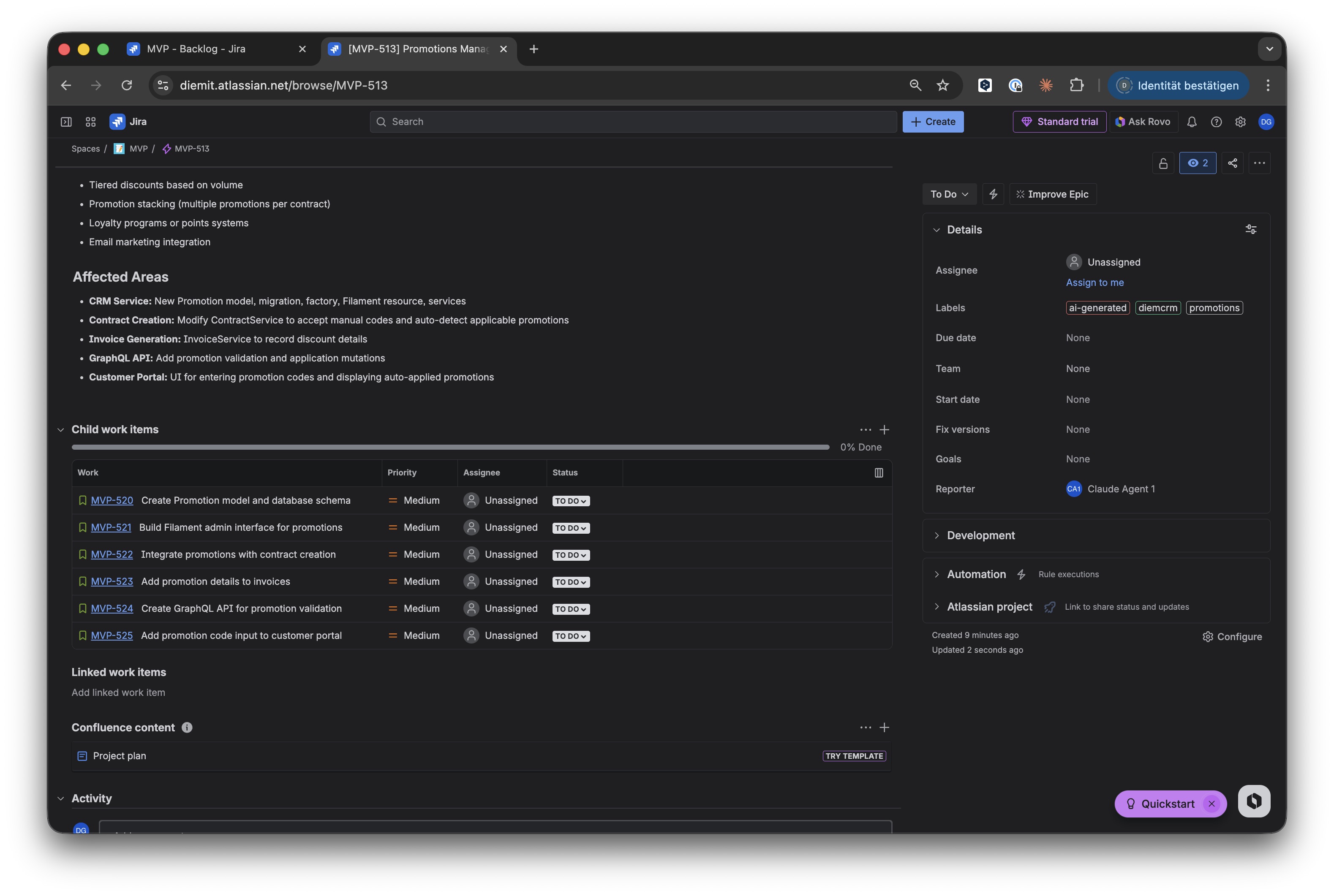 6 Stories created by AI